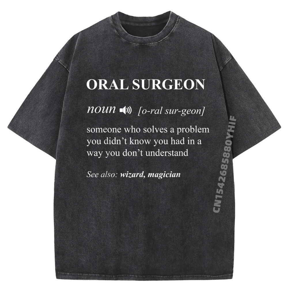 

Funny Oral Surgeon Dentists Surgery Doctor Men Gifts Mens Graphic Tshirts Mens Printed Short Sleeve Normal Washed T Shirt