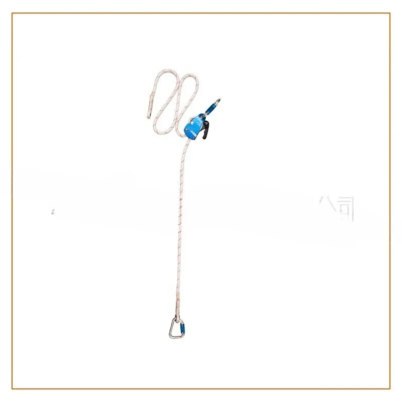 Multifunctional, adjustable drop positioning limit safety rope