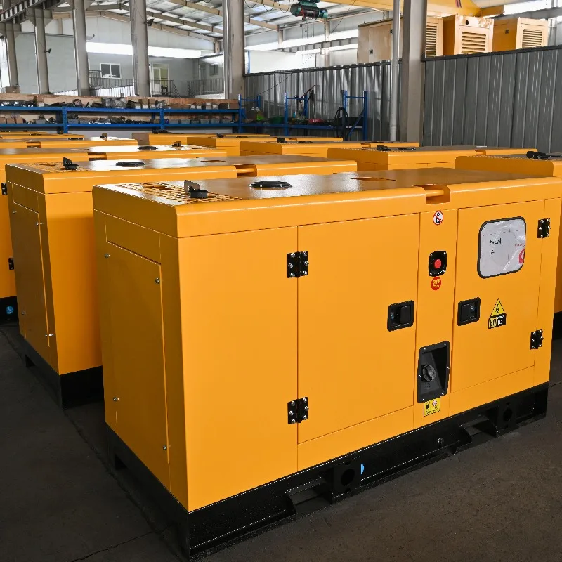 110kva diesel Generator Silent Type  Shangchai Low Rpm Alternator Silent diesel Watercooled  Generator Set for Hotel Factory