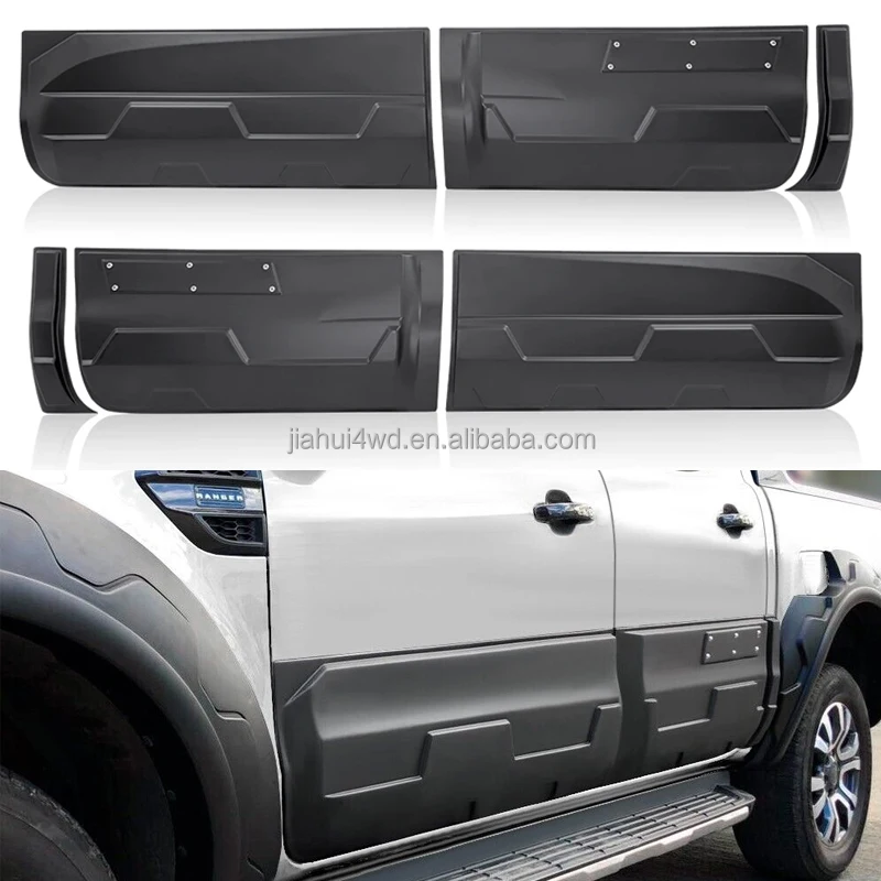 ABS Body Cladding For Ford Ranger Wildtrak T9 2022 2023 2024 Sport XLT XLS XL Double Cabin Car Accessories