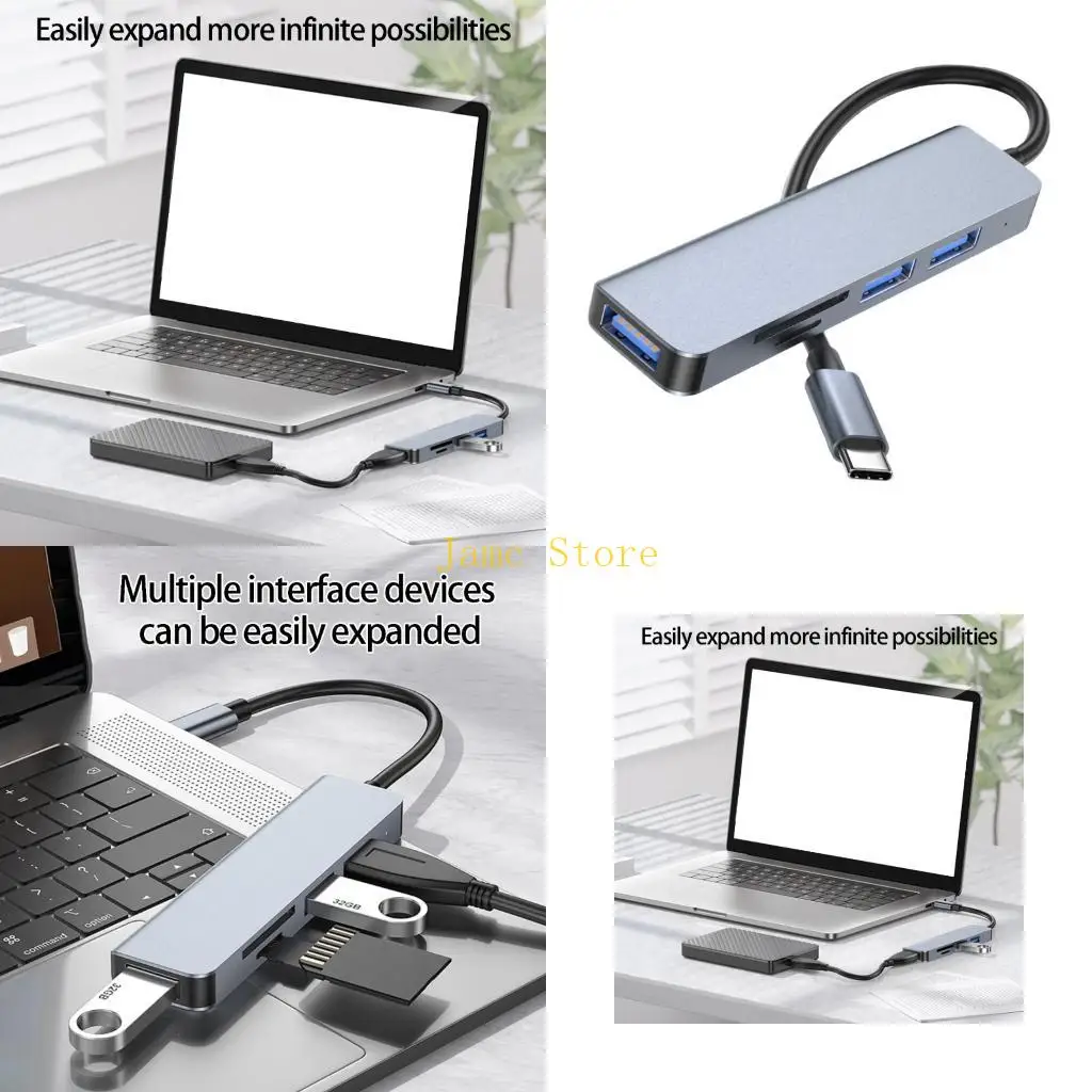 

LX0B Высокоскоростная док-станция расширения USB3.0 типа C с выходом HDTV и слотом для карт