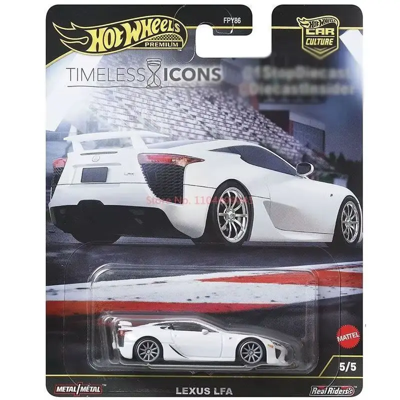 Nuovo Originale Hot Wheels 1/64 Cultura Auto Icone Timeless Ferrari F50 Porsche Carrera Gt Conversione del Telaio Auto Da Collezione Giocattoli
