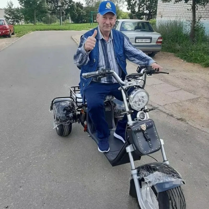 

1500 W Electric Scooter 3 Wheels Tricycle Adult European Union/US/Europe Warehouse 2000 W 40AH Dual Battery City Use