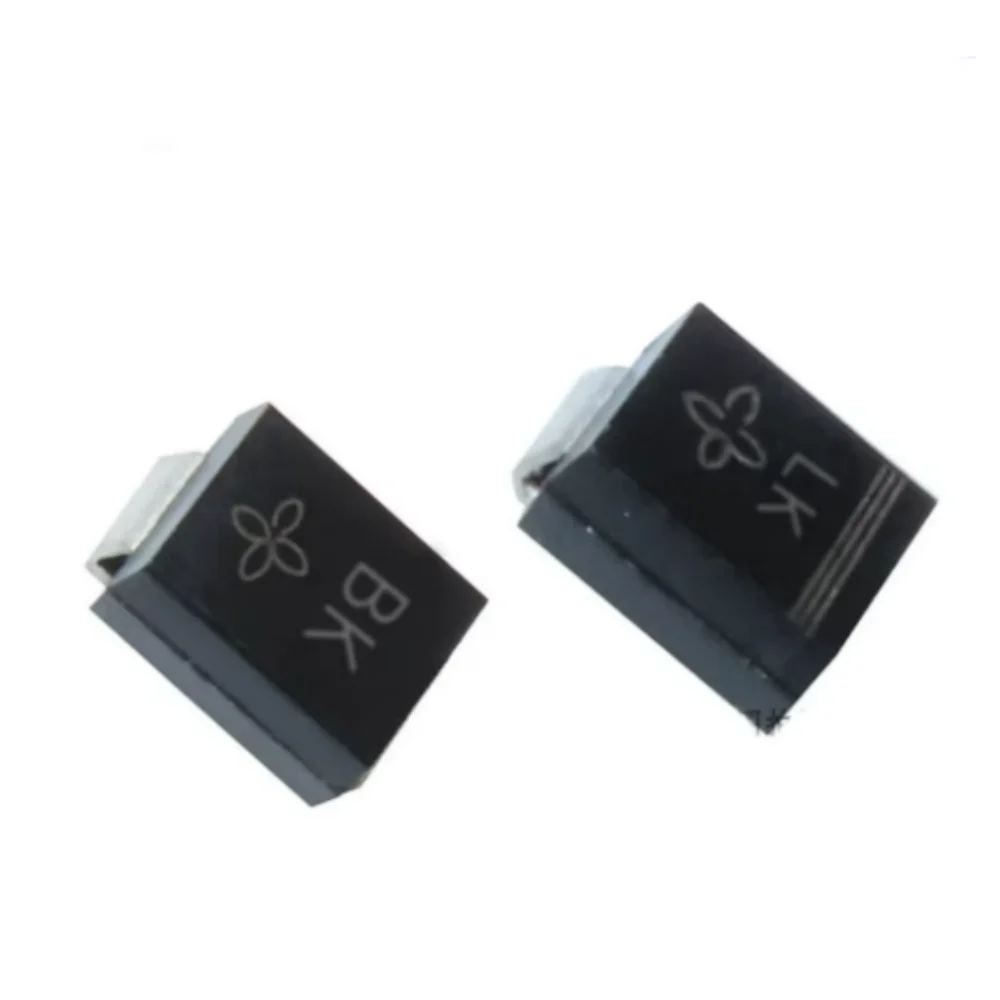 40-Pack SMBJ6.8CA TVS Diodes - 6.8V Bidirectional Transient Voltage Suppressors