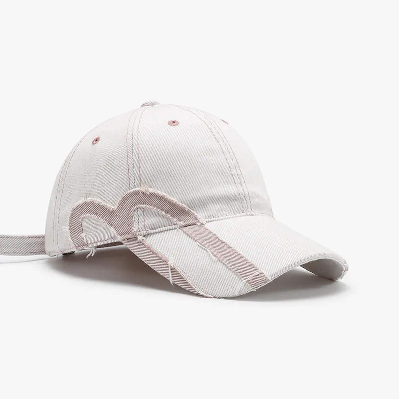 Baseballkappe mit leicht gewaschener Farbe, farblich abgestimmt, Sonnenschutz für Männer und Frauen, Outdoor-Baseball, gleicher Stil für Männer und Frauen.