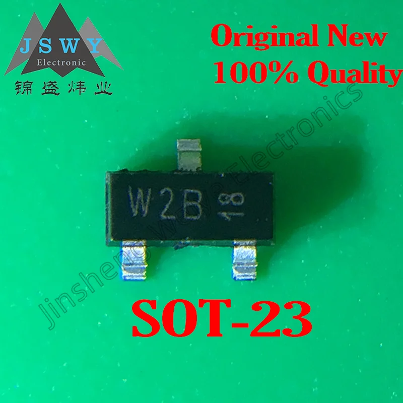 

(100 pieces) PMBT2907 W2B SOT-23 PNP transistor 100% original stock Fast delivery Brand new