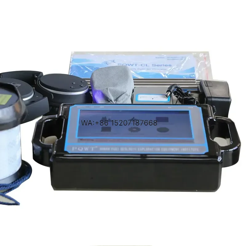Wmwmnu Modern Water Leak Detector with HD Display and Adaptive Gain Settings for Diverse Pipeline Conditions