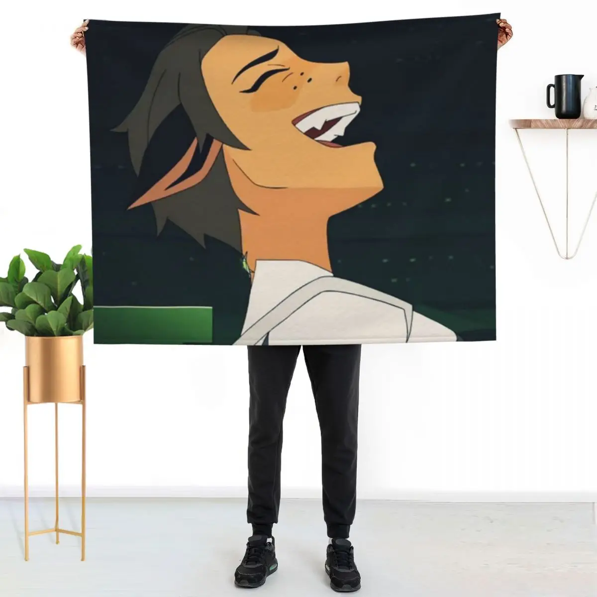 Chipped Catra No. 1 Throw Blanket anime Sofas Shaggy Polar Thins Extra Large Throw Blankets