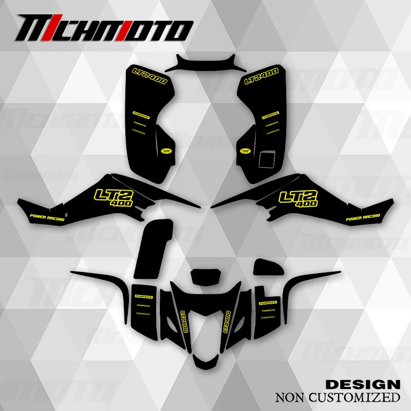 

MCHMFG новый стиль графические наклейки наборы наклеек для SUZUKI LTZ400 KFX400 2003 2004 2005 2006 2007 2008