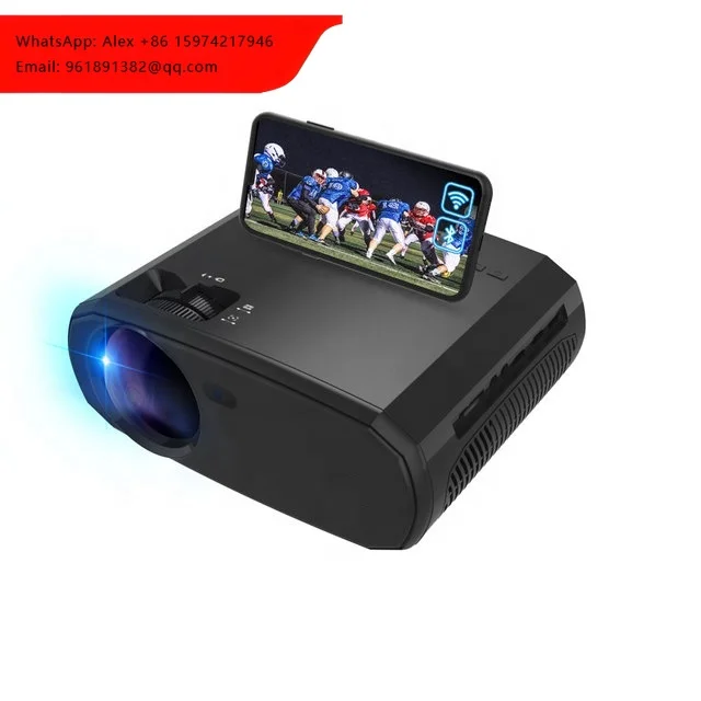 

5G WIFI Projector Mini Smart Real 1080P Full HD Movie Proyector 200'' Large Screen LED Blue Tooth Portable Outdoor Projector