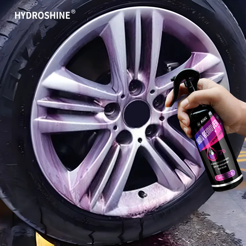 Iron Remover Spray Car Wheels Rim Cleaner Multi Purpose Rust Remover Brake Paint Protect Metal Dust Iron Powder Remover Car Care