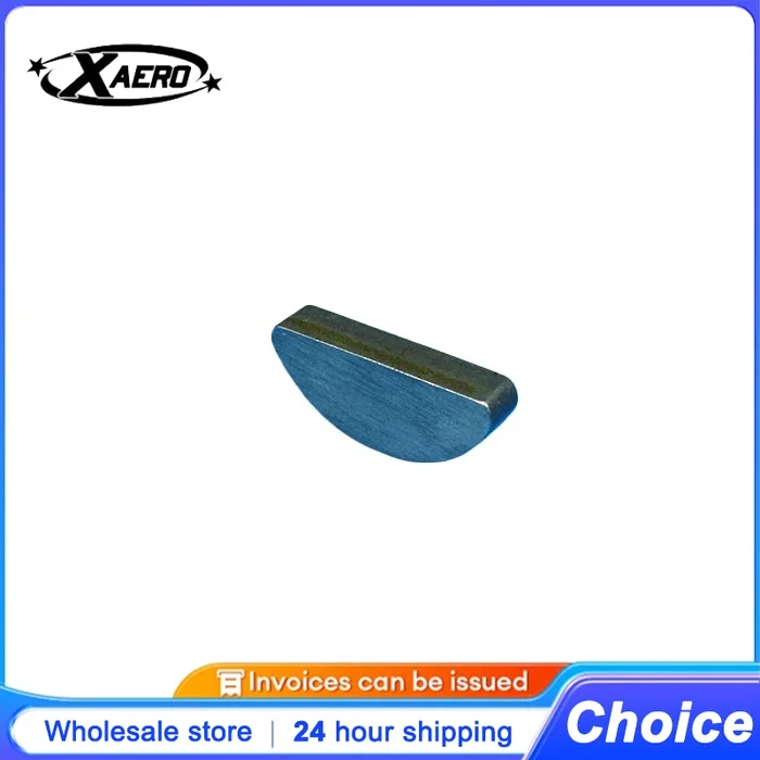 DLE 3x16 Half-Moon Key, Universal Fit for DLE30 to DLE222 Gas Engines, High Strength Alloy Steel, RC Airplane Helicopter Parts