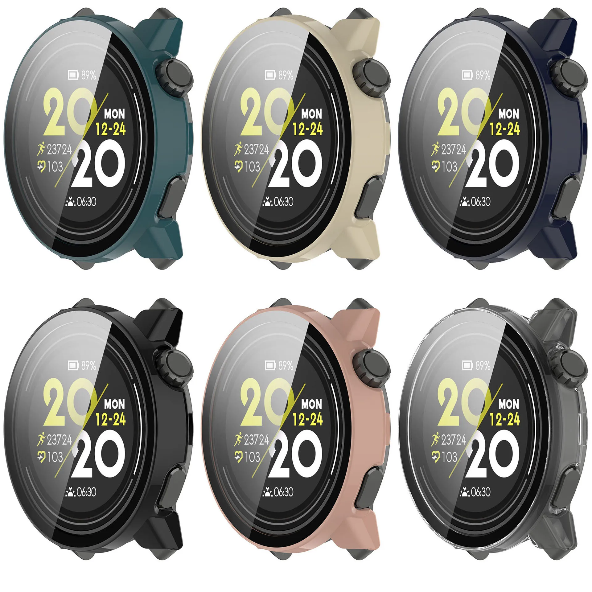 

Защитная пленка для экрана с твердыми краями для смарт-часов Coros PACE 3/2 Pace3