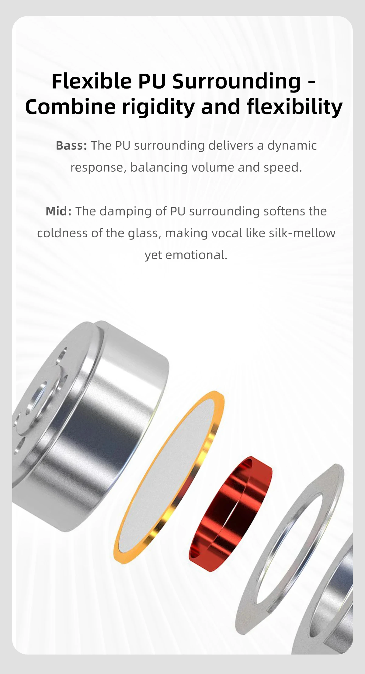 SIVGA Que UTG Flat Glass Diaphragm Dynamic Driver High-Fidelity In-Ear-Kopfhörer mit Kabel, grünes Sandelholz, mit abnehmbarem Kabel – Detail 6