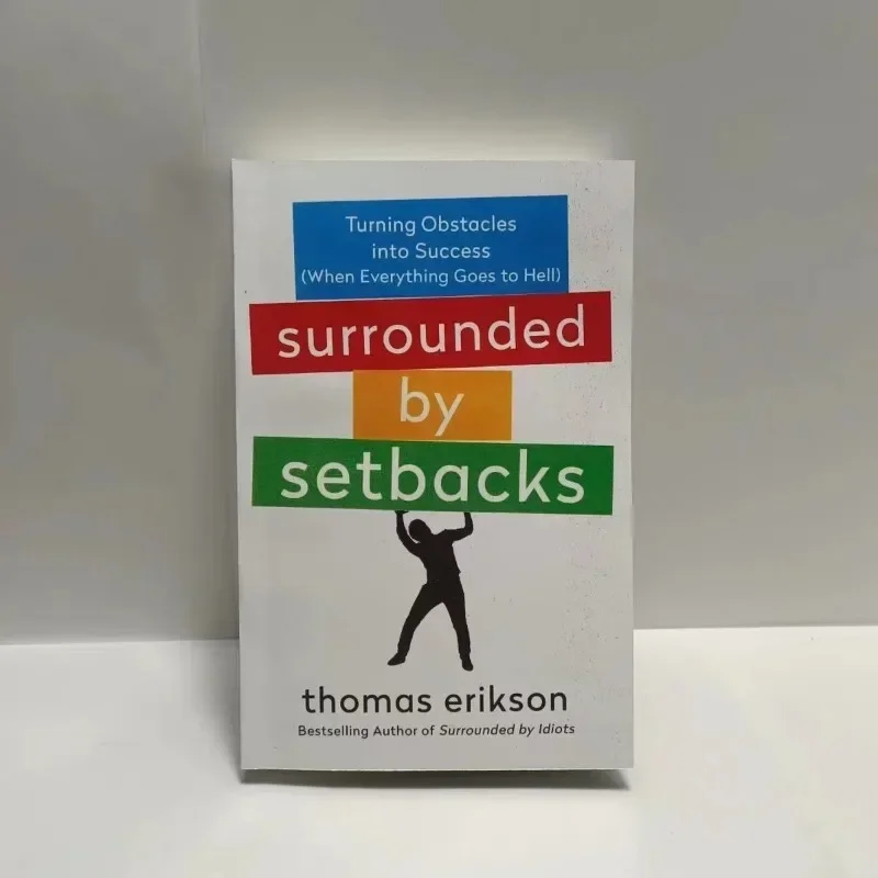 Bestseller Novel libro en inglés envuelto por los contratiempos de Thomas eridson, transformando obstáculos en éxito