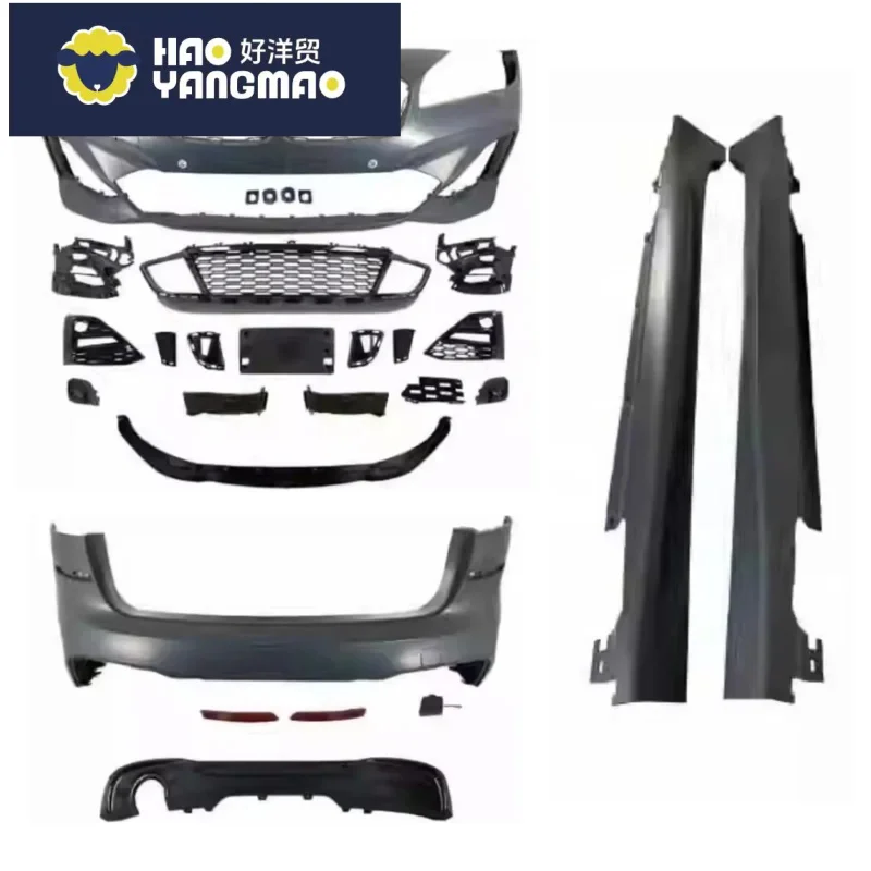 Suitable for Body Kit Front Rear Bumper Assembly Grille Side Skirt for BMW 2 Series F45 F46 Convert MT Style Surround Car Access
