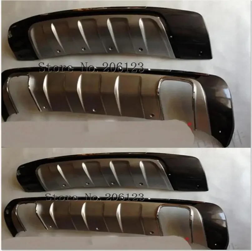 High Quality ABS Plastic Front or Rear Bumpers Skid Protector Molding Fit For Hyundai Tucson MK1 2005 2006 2007 2008 2009 2010