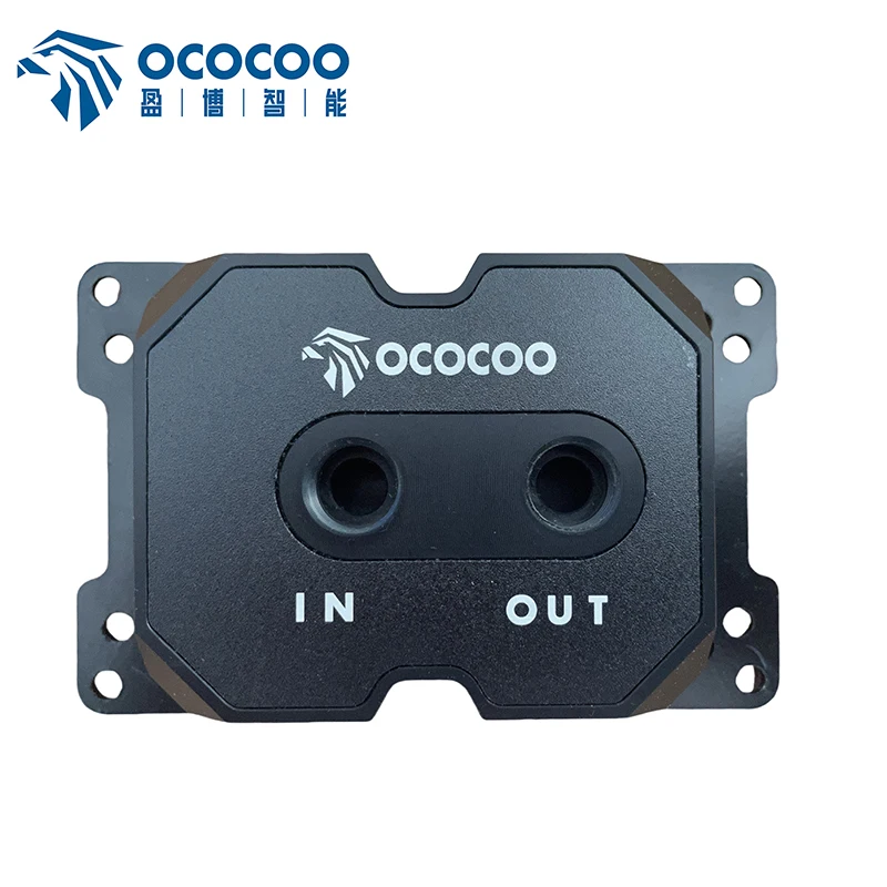 

OCOCOO Dark night server CPU split water coolinghead AI cloud computing liquid cooling Heat dissipation applicable to INTEL AMD