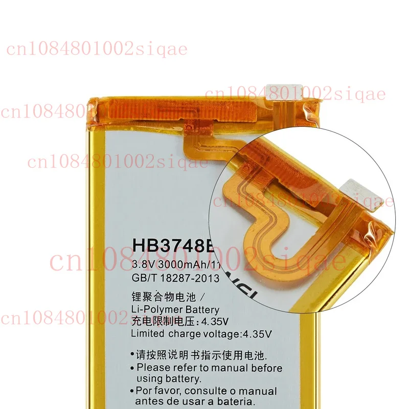 New Replacement Battery HB3748B8EBC 3000mAh For Google Huawei Ascend G7