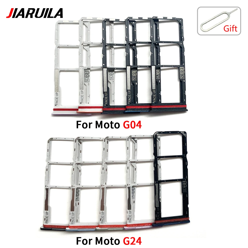 Motorola Moto G04/G24 SIM Card Slot Reader - close-up view