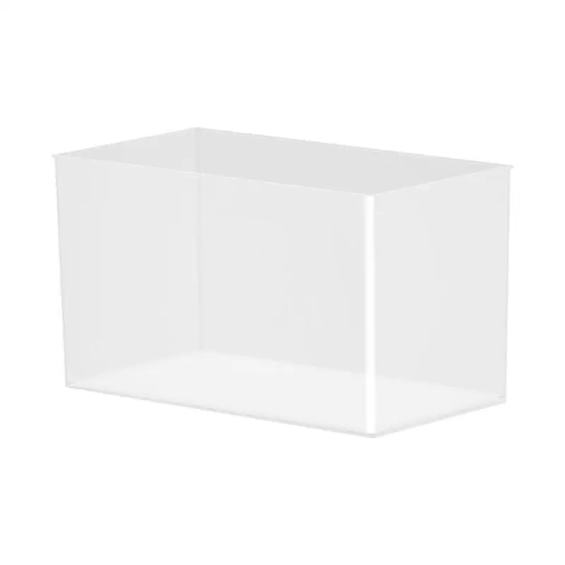 

Mini Fish Tank Tiny Fish Tank Extra Clear Glass Terrariums Shrimp Spider And Bowl Mini Habitat For Men Women And Temporary Space