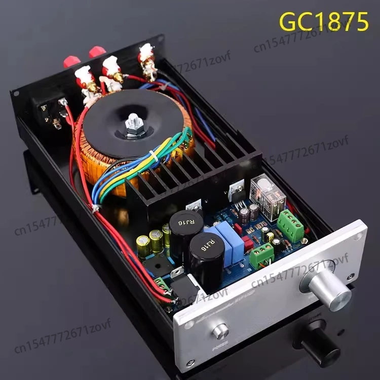 Carefully Crafted LM1875T Two-channel Amplifier Complete Set of Spare Parts Gold-plated Circuit Board HIFI Amplifier