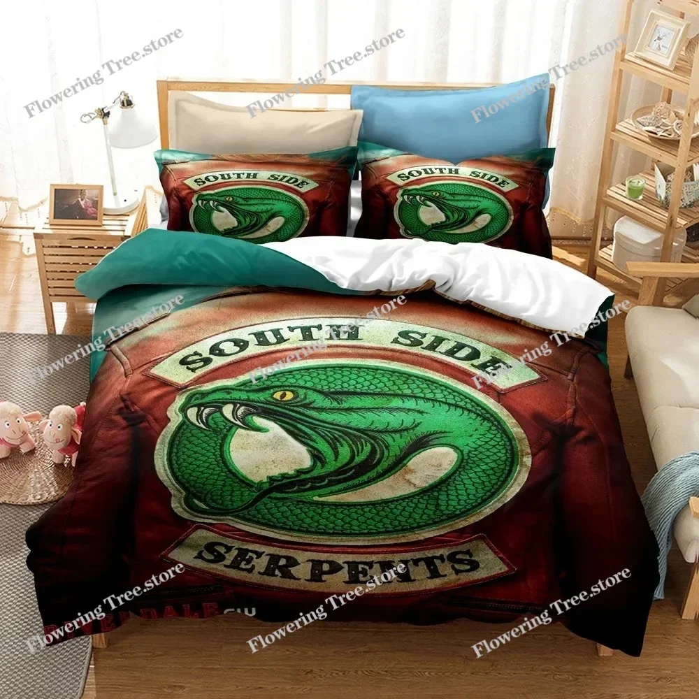 3D Printed Tv Riverdale Bedding Set Duvet Cover Bedroom Comforter Covers Single Twin King Size Quilt Cover Home Textile