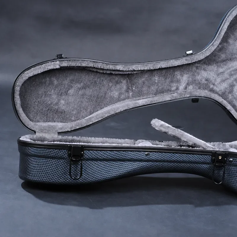ABS Guitar Case 41 Inch Folk 39 Inch Classical Thickened Hard Shell Shockproof Lightweight Protective Box for Acoustic