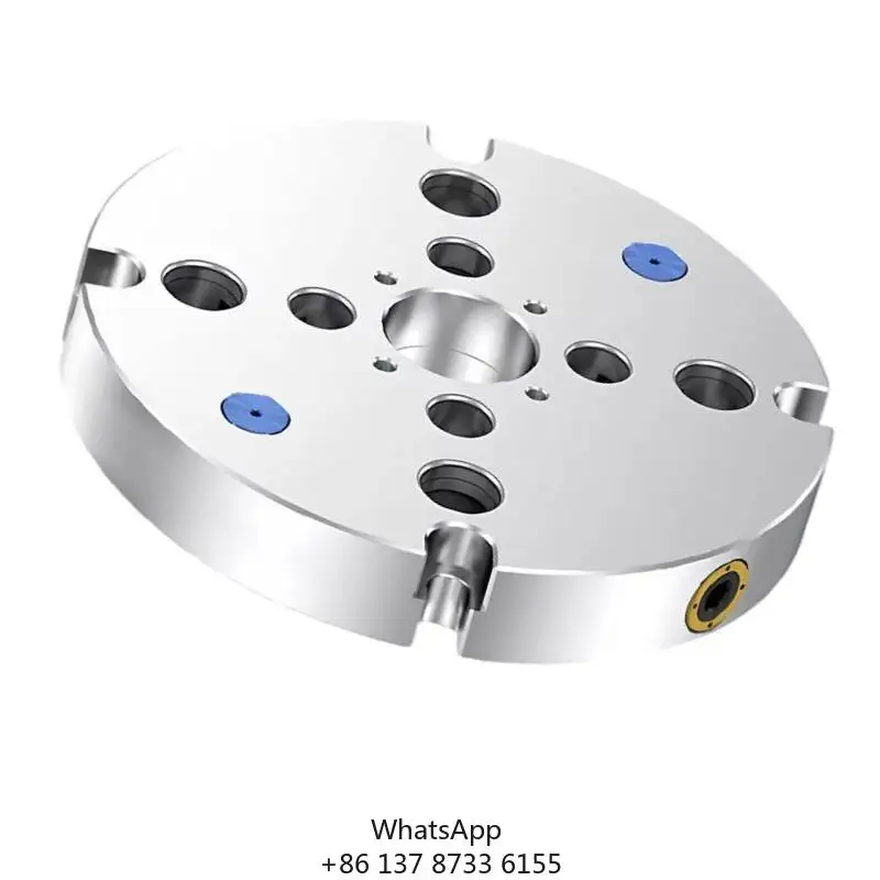 Round Robust ZPP TO9652-200 CNC Base Plate For 5 Axis Vices Workholding Clamping Machining