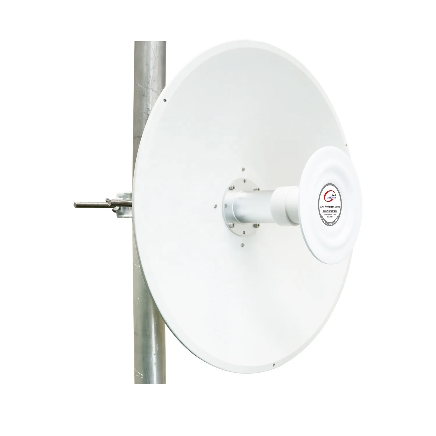 6GHz 25dBi 1ft MIMO Dish wifi 6e Antenna for ubnt rocket m5 and ac PowerBeam LiteBeam