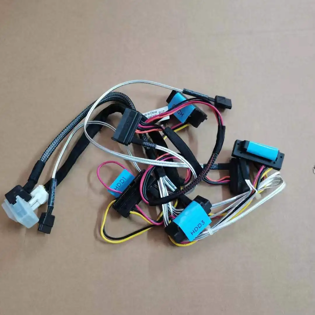 Новый для Dell PowerEdge R330 4-дисковый SSD-кабель для передачи данных SAS 4C4J8