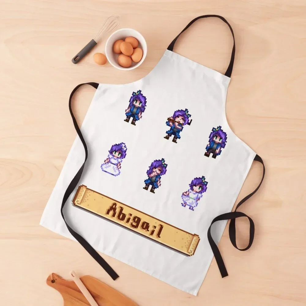 

Stardew Valley Sprites - Фартук Эбигейл Униформа шеф-повара для мужчин Униформа официанта Фартук
