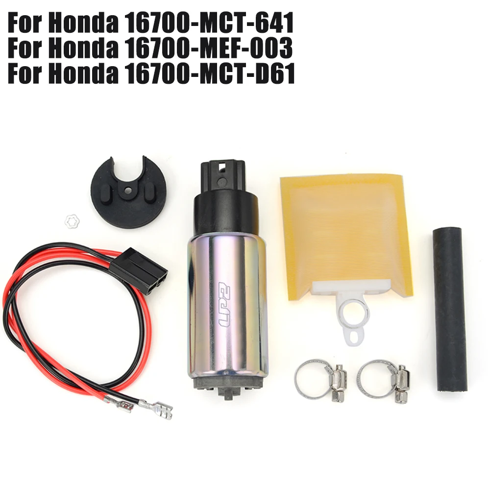 

16700-MEF-003 16700-MCT-641 Fuel Pump For Honda CB1100SF CBR1100XX XLV1000 XL1000V FJS400 FSC600 Silver Wing 2003-2013 16730-MCF