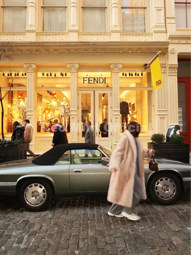 เสื้อโค้ทขนเฟอร์เทียมสีมิ้นท์นีโอ ยาว สำหรับผู้หญิง ฤดูหนาว 2025 ขนฟูไล่เฉดสี ขนฟ็อกซ์แบบเป็นมิตรต่อสิ่งแวดล้อม แจ็คเก็ตหรูหรา สไตล์ Mob Wife  เสื้อคลุมขนเฟอร์สวยงาม