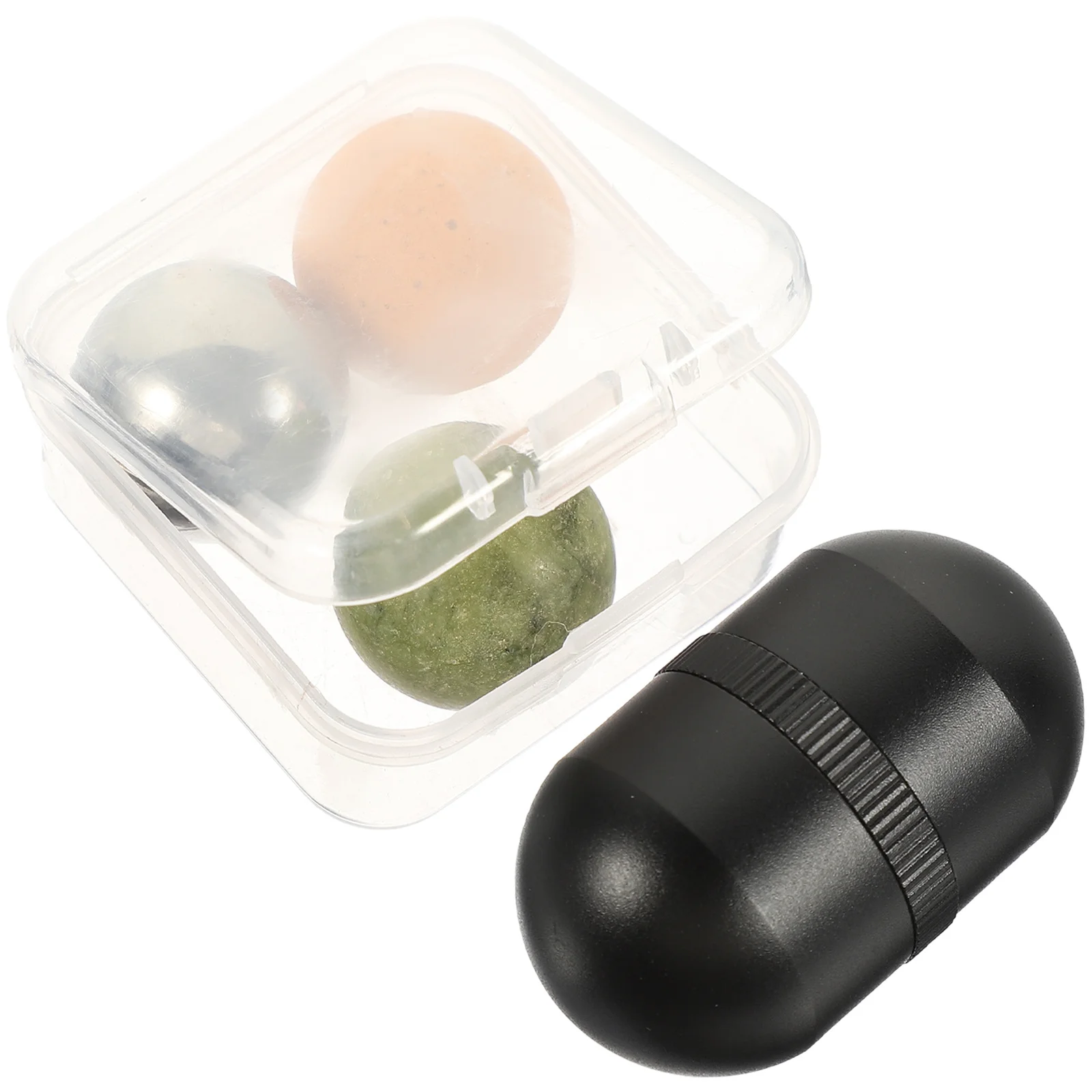 ชุดลูกกลิ้งหยก 1 ชุด สำหรับนวดหน้า รอบดวงตา ลำคอ เครื่องมือนวดหน้าเพื่อกระชับผิว ลดริ้วรอย นวดเย็นด้วยหยก เพื่อความงามบนใบหน้า