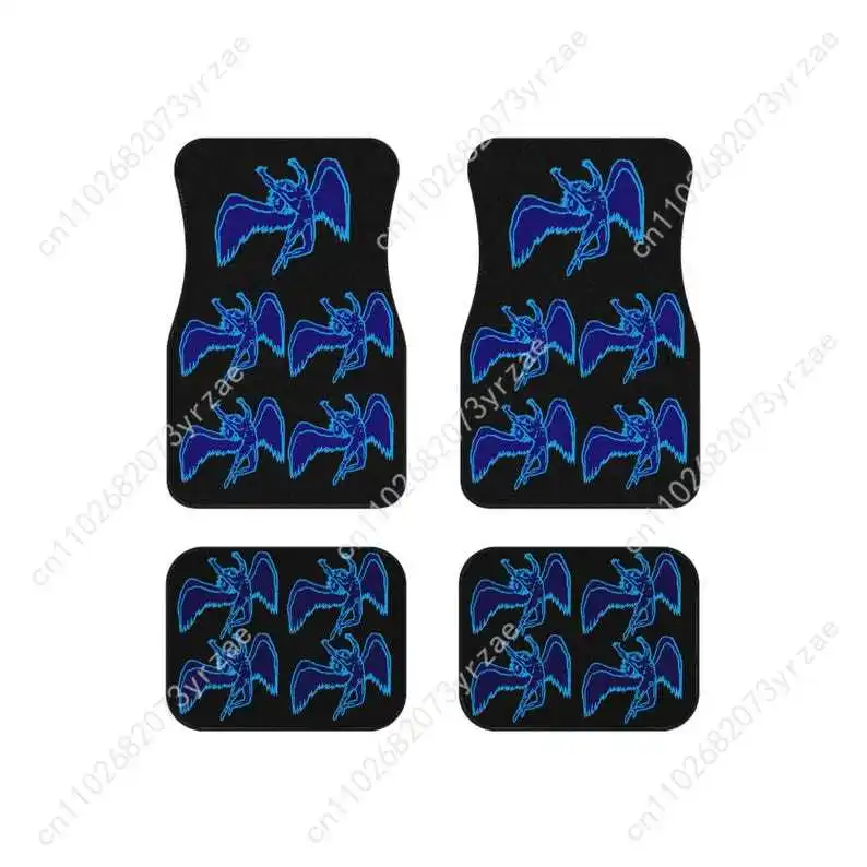 

Zep-pelin 4pcs Universal Car Floor Mats All-Season Fashionable Auto Interio Absorbent Non-Slip Washable Car Floor Mats
