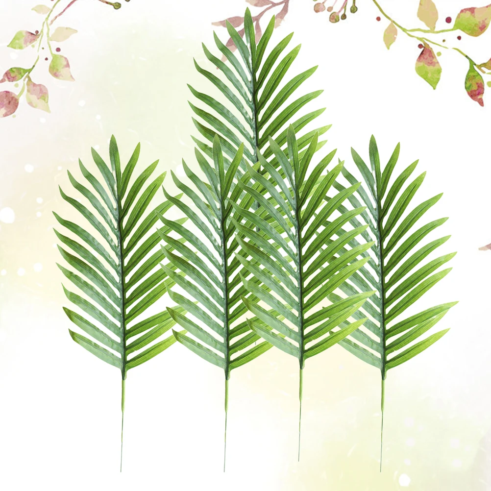 

5pcs Simulation Leaves Premium Fake Green Lifelike Home Wedding Decoration Bedroom Hotel Party Artificial Garlands