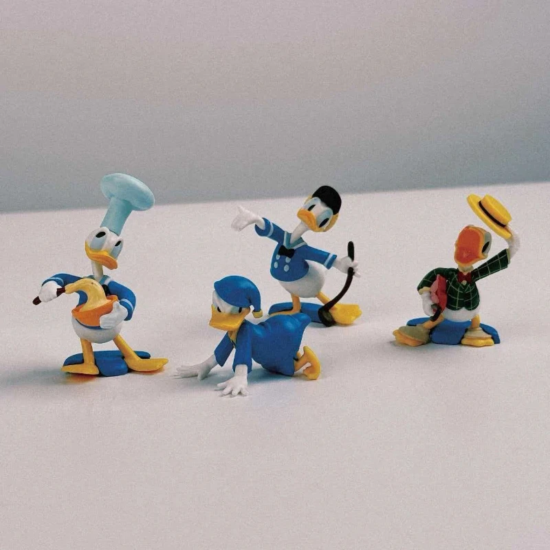 

New Cute Duck 90th Anniversary Sailor Dress Chef Duck Blind Box Handmade Desktop Ornament Doll Model Festival Surprise Gift