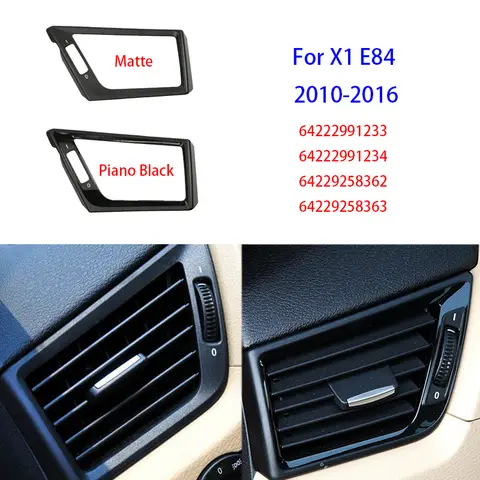 Car Front Left & Right Row Wind Air Conditioning Vent Grill Outlet Panel For BMW X1 Series E84 Accessories 2010-2016 8 best sales bmw x1 air vent - №2