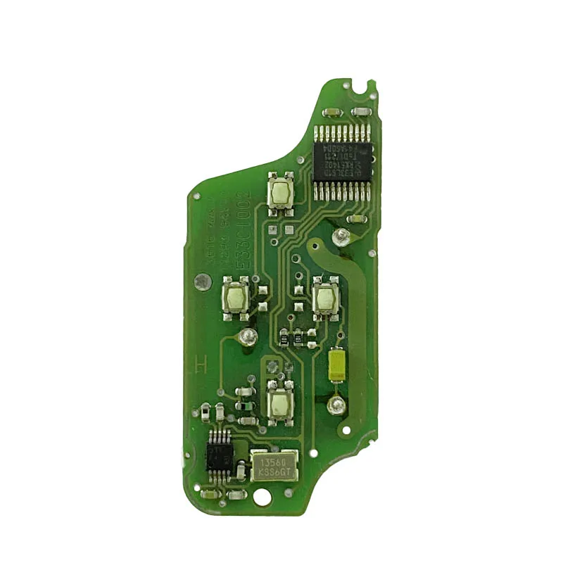 CN016045 OEM pcb For E33CI002 P-eugeot Citroen electronic Board remote control key 4 buttons 433Mhz FSK 46Chip