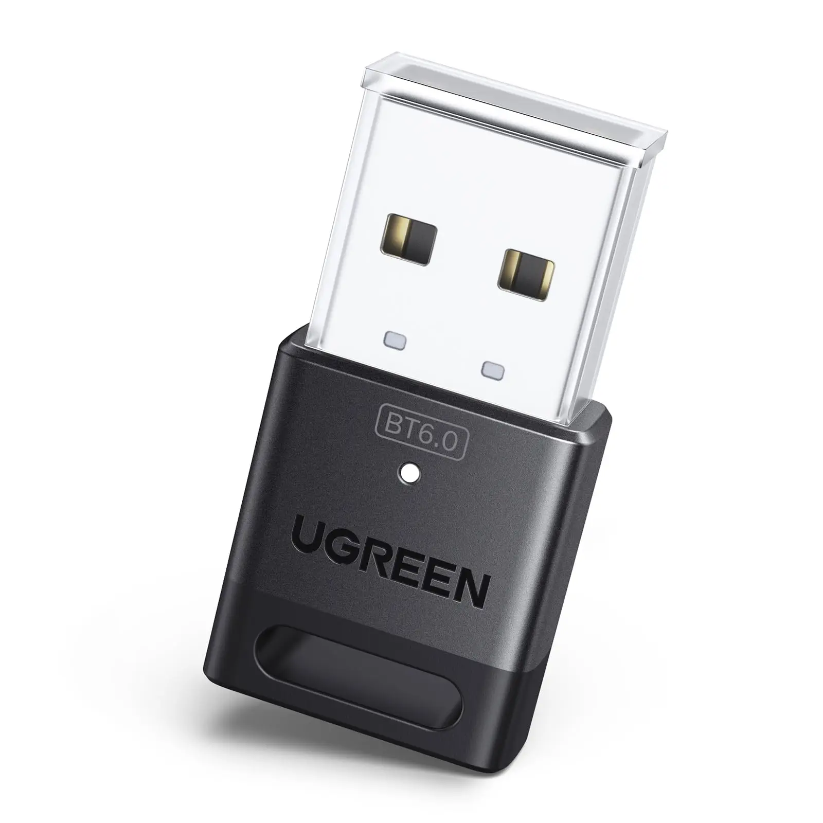 UGREEN USB Bluetooth Adapter for PC, Bluetooth 6.0 Dongle Receiver Plug & Play for Headphone/Keyboard/Mouse/Speakers/Printer