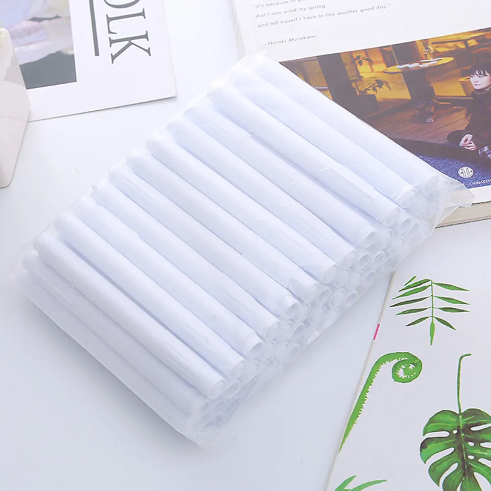 

20Pcs Liquid Chalk Pens White Dust Free Friendly Easy Wipe Off Chalkboard Markers Glass Markers Creative Drawing Pens