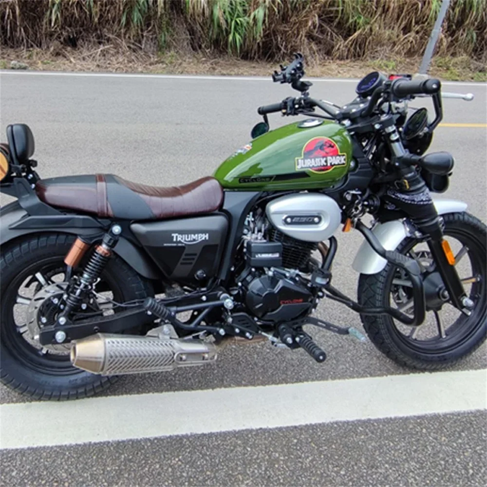 For CYCLONE RE3 RA2 RE3 exhaust pipe insulation cover modification RE 3 exhaust pipe anti scald cover muffler cover guard plate