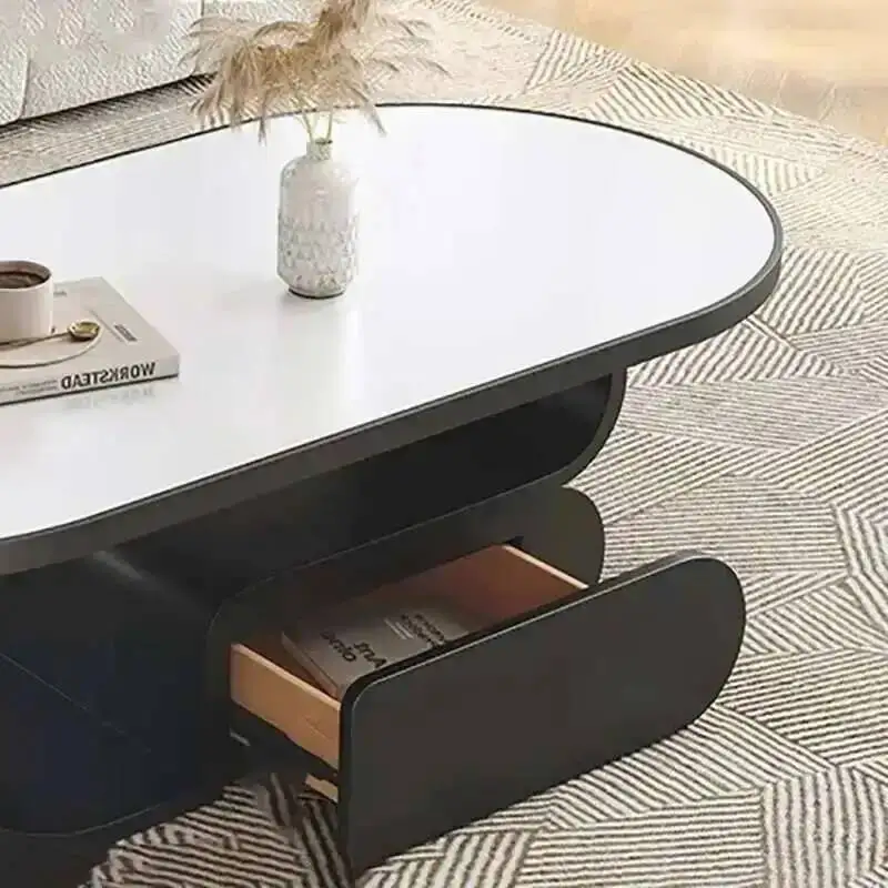 Luxury Trendy Modern Aesthetic Coffee Table Nordic Design Coffee Table Premium Minimalist Table Basse Salon Home Furniture