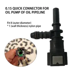 7.89-ID6/11.80-ID10/9.89-ID6 Car Fuel Hose Coupler Quick Release Connect Connector Nylon Hose Coupler Connector Car Accessories