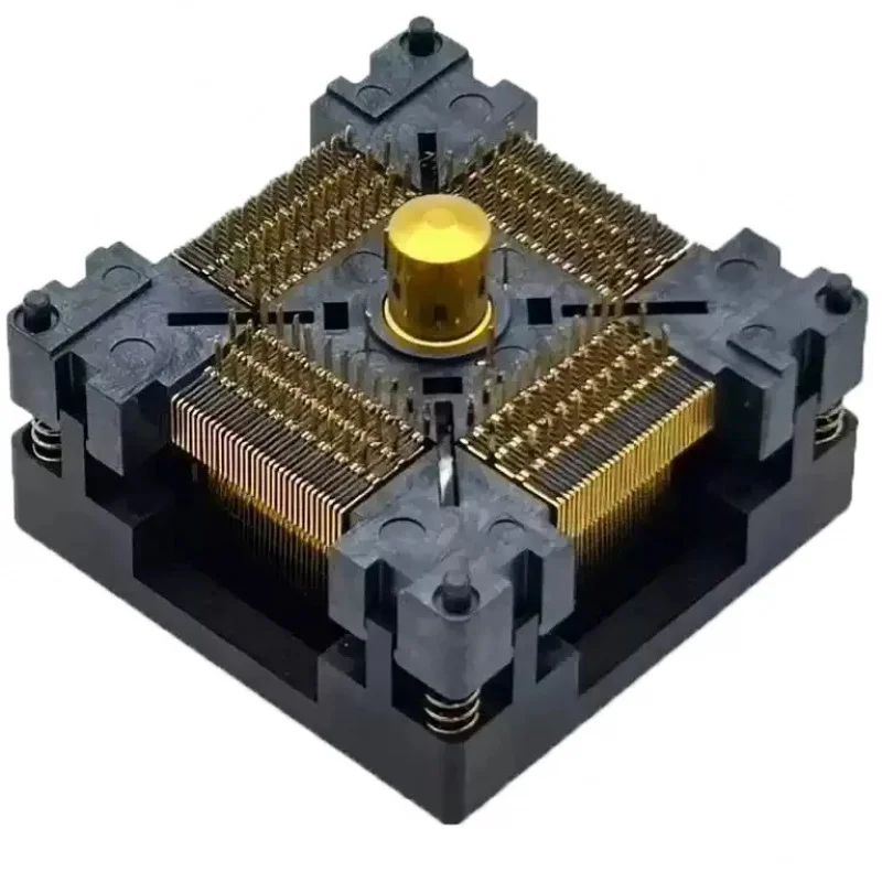 QFP/LQFP128-0.4 Read/Write Programming Test I For Aging And Maturation Fixture Under The Burning Socket