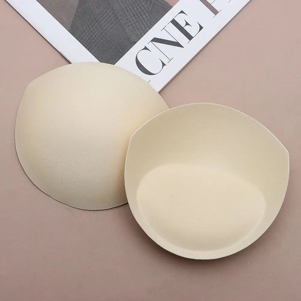 1Pair Swimsuit Sponge Foam Push Up Cups Bra Pads Breast Bras Chest Cup Insert Pad