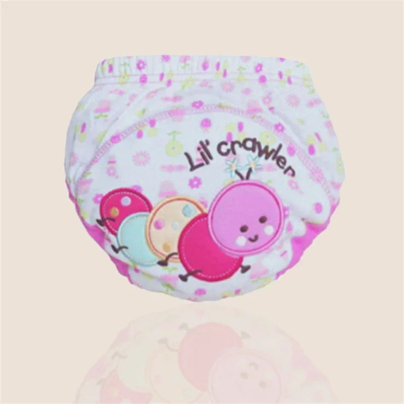 Baby Cotton Training Pants Panties Baby Diapers Reusable Cloth Diaper Nappies Washable Infants Children Underwear Nappy Changing