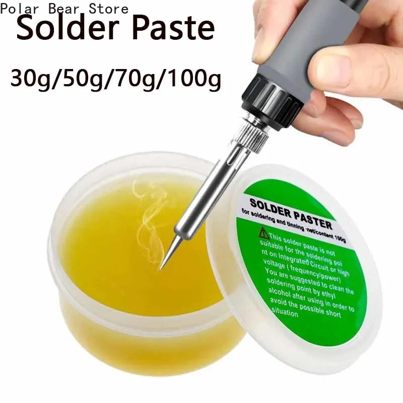 1 Piece 30g/50g/70g/100g Professional Welding Solder Paste Welding Flux 183 Degree Medium Temperature Flux No-Clean Rosin