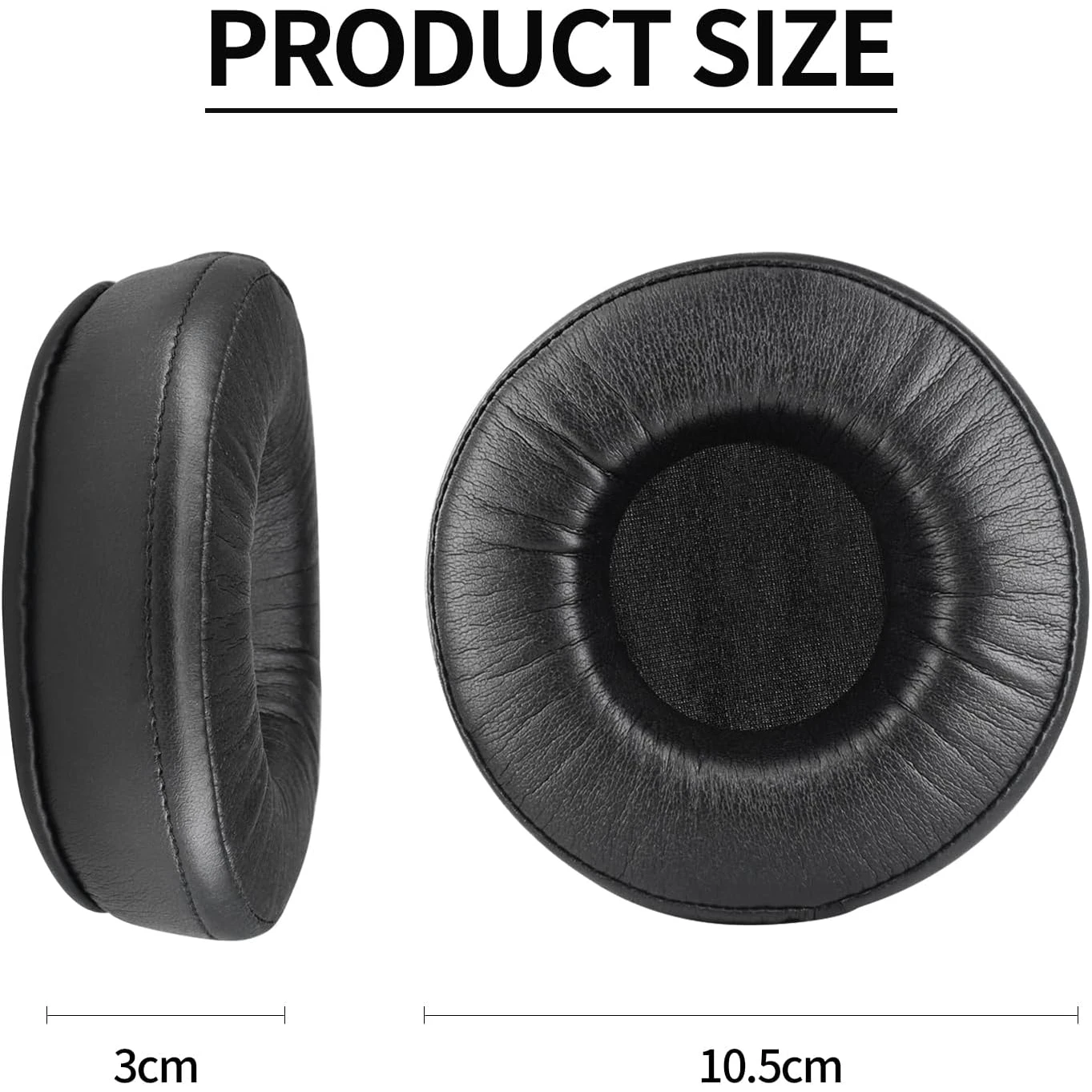 وسائد أذن بديلة من V-MOTA لهاتف OneOdio Studio Pro 10 30 50 DJ، وسائد أذن لشاشة 60 Pro C (أسود)